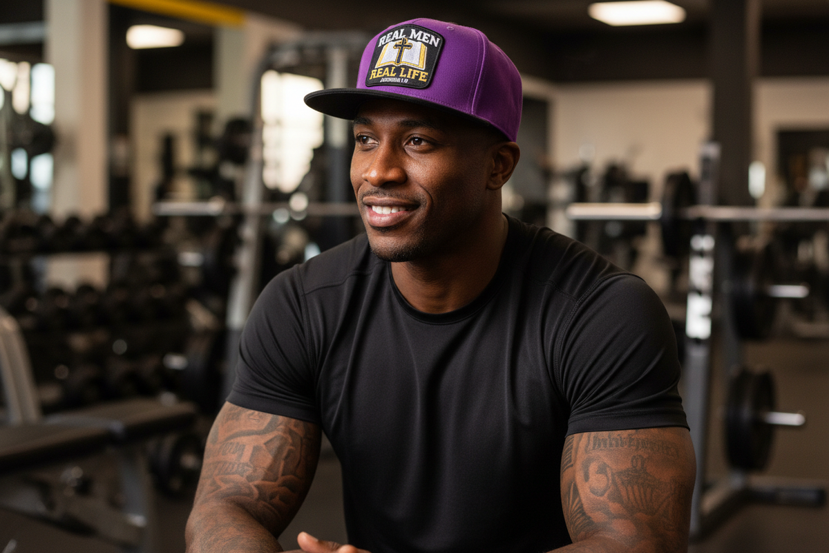 RMRL Streetwear Snapback | Purple