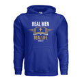 RMRL Lifestyle Hoodie Royal Blue Flat Mockup