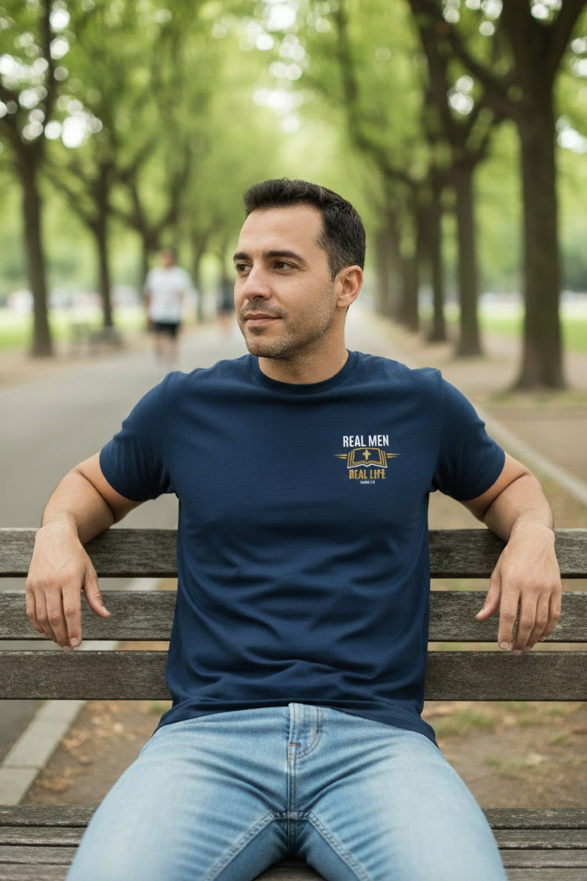 Core Identity Navy - Park Bench Reflection