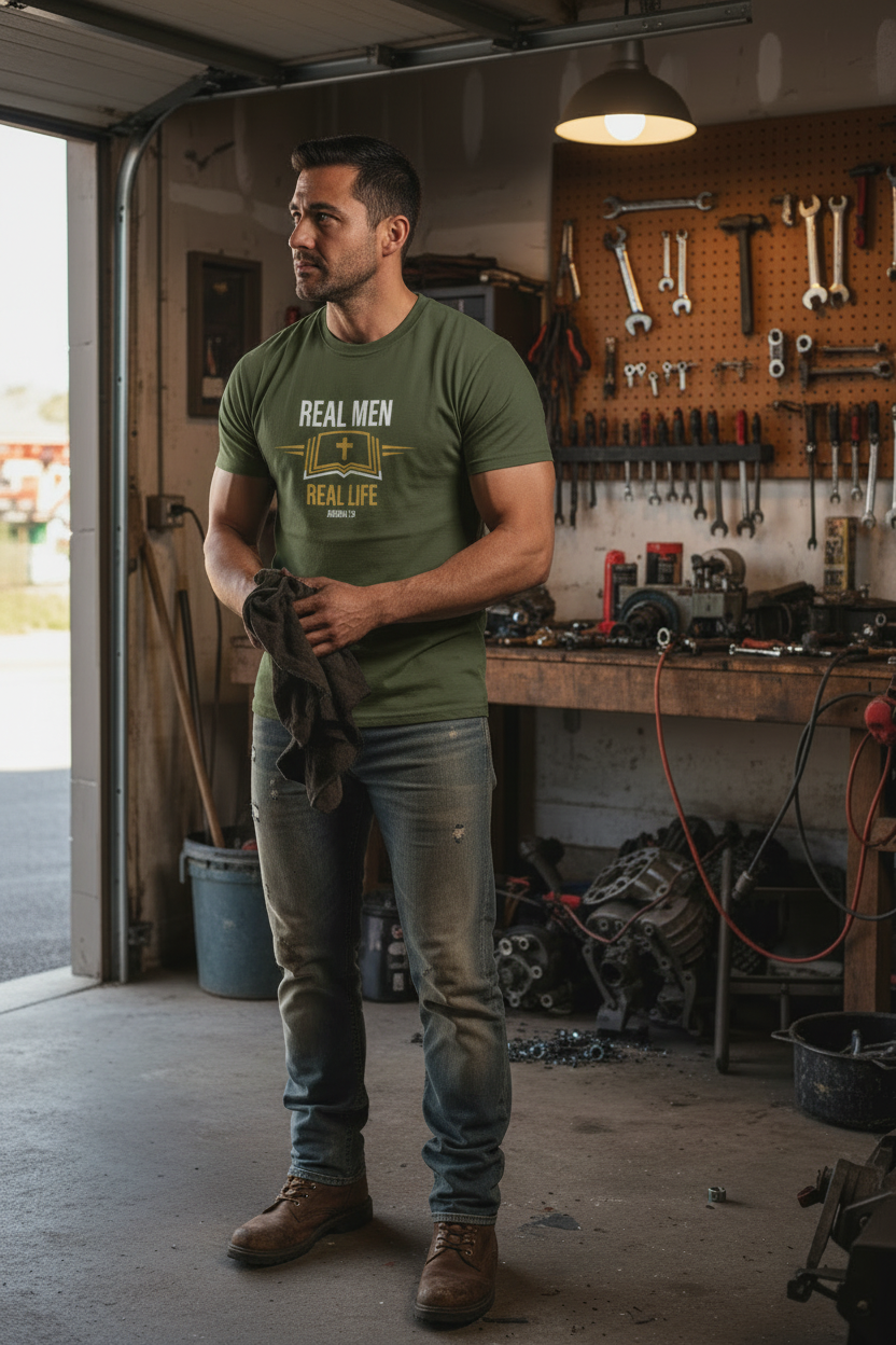 Military Green Hero - Looking Away