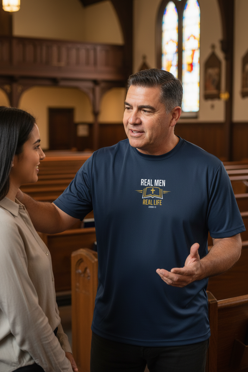 Navy - Inside Church Pastor Hero