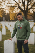 RMRL Freedom Hoodie Military Green Hero - Cemetery