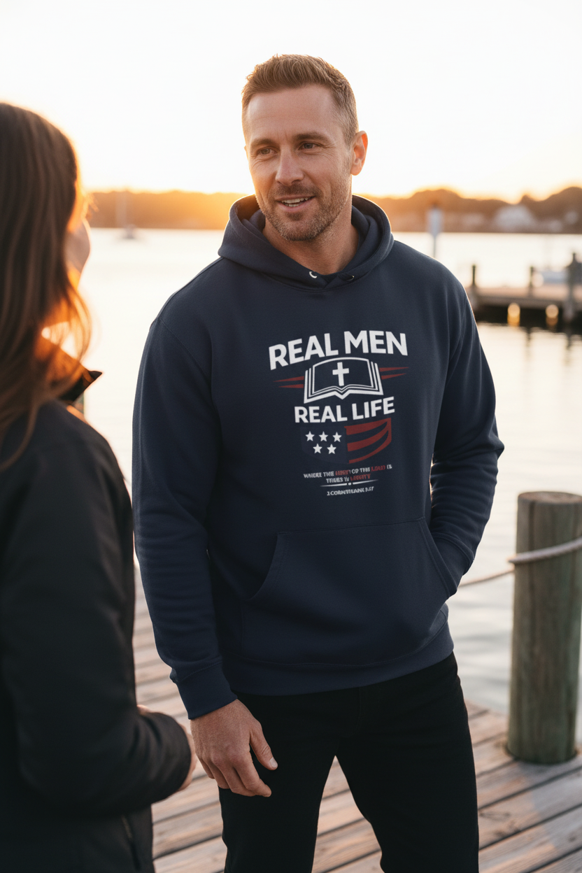 RMRL Liberty Hoodie Navy Hero