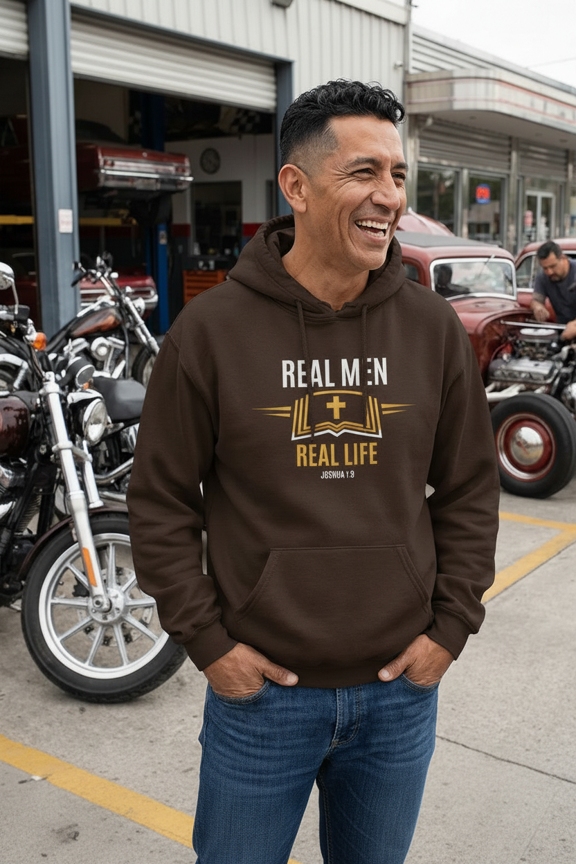 RMRL Lifestyle Hoodie - Chocolate Brown Hero v2